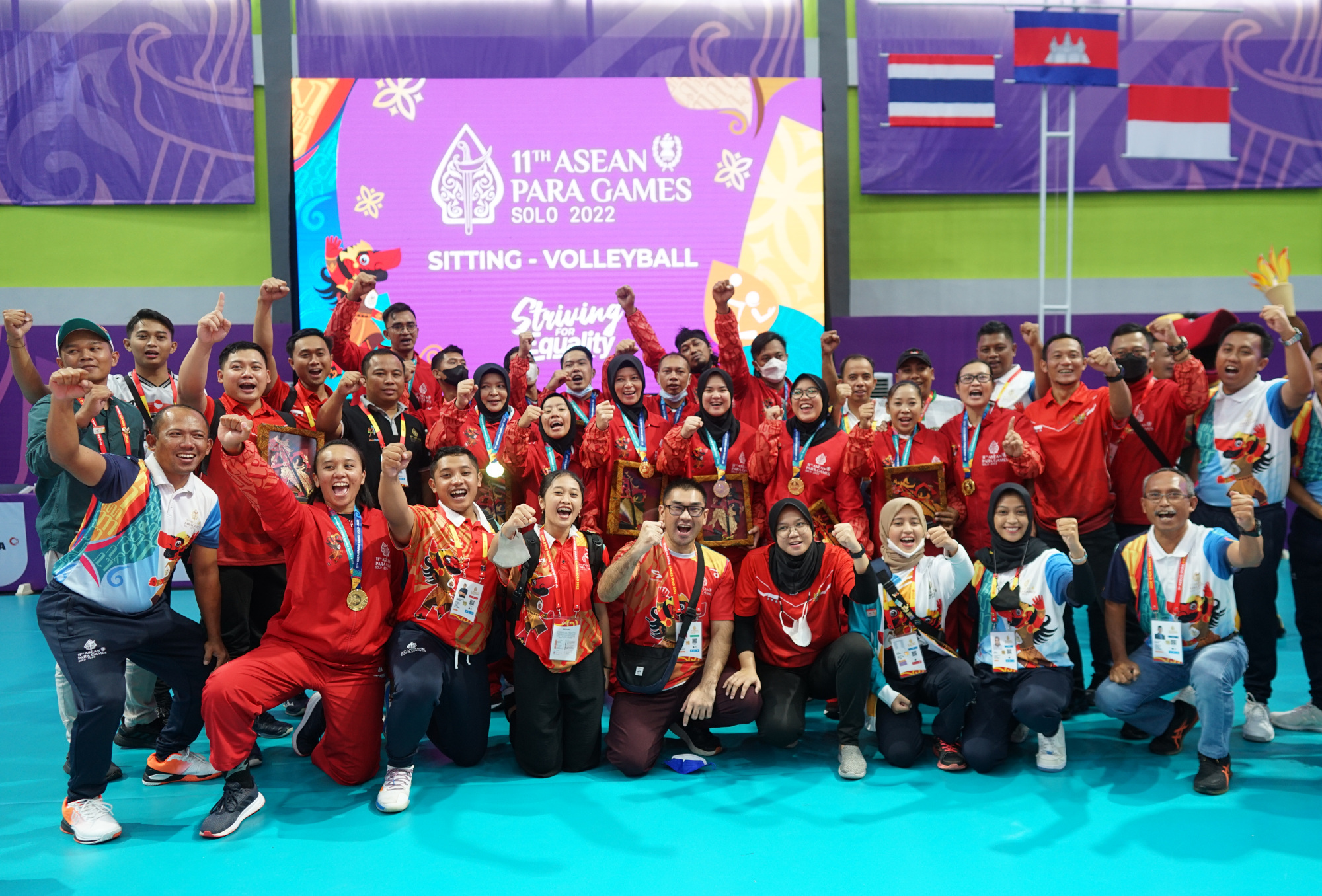 WPV lauds sitting volleyball’s success at ASEAN Para Games in Indonesia